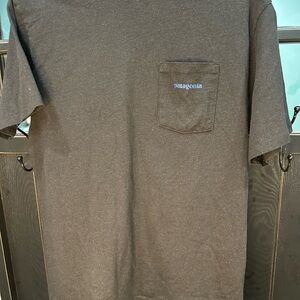 Patagonia Men's Charcoal Pocket Tee
